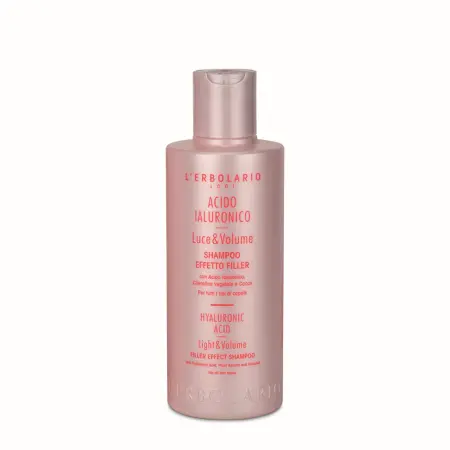 LERBOLARIO Шампунь для всех типов волос с гиалуроновой кислотой / Hyaluronic Acid Light & Volume Shampoo 200 мл - 1