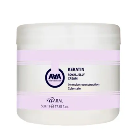 KAARAL Крем-маска питательная для восстановления окрашенных волос / AAA KERATIN COLOR CARE 500 мл - 1