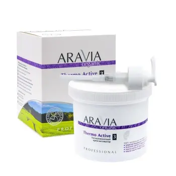 ARAVIA Professional Крем-активатор антицеллюлитный / Thermo Active 550 мл, фото 3