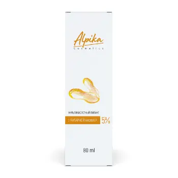 АЛЬПИКА Пилинг мультикислотный с янтарной кислотой 5% 80 мл, фото 2