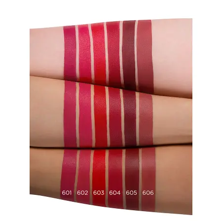 LARTE DEL BELLO Помада полуматовая, тон 604 моя Сибирь / Velvet lipstick Matreshka 4 гр - 5