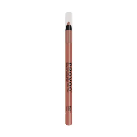 PROVOC Подводка гелевая в карандаше для губ, 803 кофейно-бежевый нюд / Gel Lip Liner Zealess 1,2 г - 1