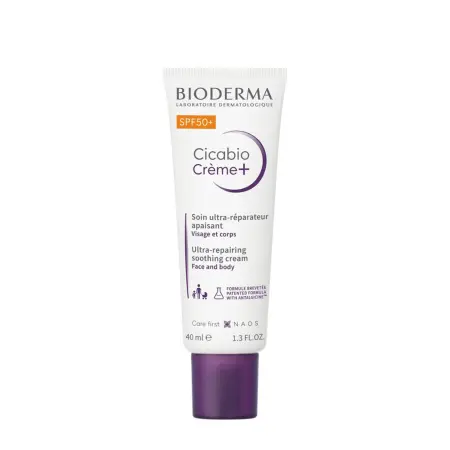 BIODERMA Крем плюс восстанавливающий и успокаивающий SPF 50+ / Cicabio 40 мл - 3