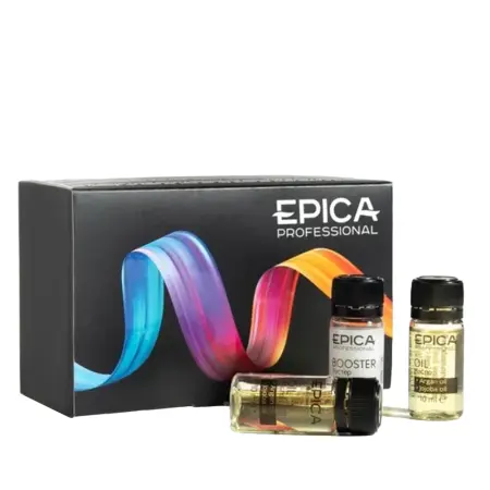 EPICA PROFESSIONAL Набор для волос, флаконы (масло 5 х 10 мл + бустер 5 х 10 мл) Recovery And Nutrition - 3