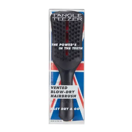 TANGLE TEEZER Расческа для укладки феном / Easy Dry & Go Jet Black - 5