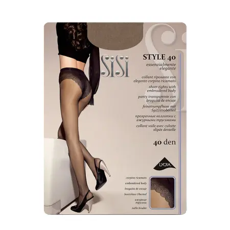 SISI Колготки Naturelle 4 (L) / STYLE 40 - 1