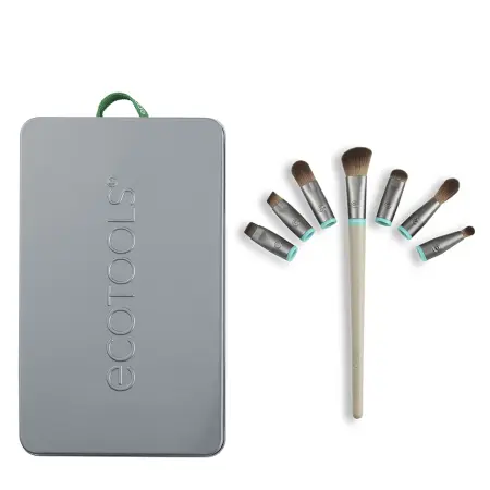 ECOTOOLS Набор кистей для макияжа глаз (7 сменных насадок и 1 ручка) Interchangeables Total Renewal Eye Kit - 2