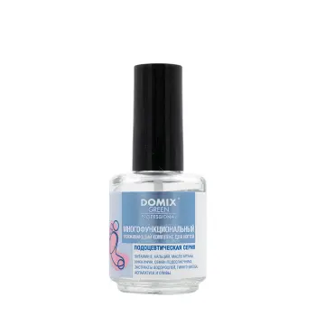 Комплекс многофункциональный ухаживающий для ногтей / Domix Green Professional 17 мл