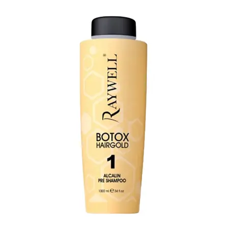 RAYWELL Шампунь для мгновенного восстановления волос / BOTOX HAIRGOLD SHAMPOO 1000 мл - 1