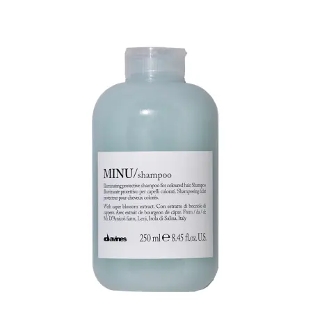 DAVINES SPA Шампунь защитный для сохранения цвета волос / MINU shampoo 250 мл - 1