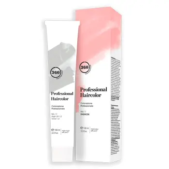 360 HAIR PROFESSIONAL 4.2 краситель перманентный для волос, фиолетовый шатен / Permanent Haircolor 100 мл, фото 2