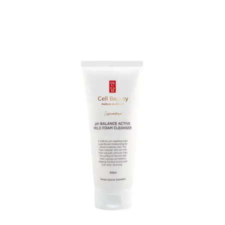CELL BEAUTY Пенка мягкая очищающая pH баланс для лица / Signature pH Balance Active Mild Foam Cleanser 150 мл - 1