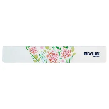 DEWAL PROFESSIONAL Пилка для ногтей Design Edition, широкая 180/240 18 см, фото 2