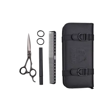 MUSTANG PROFESSIONAL (США) Ножницы прямые Mustang Professional LINE NP019 Серебристый 5,5 дюйм - 3