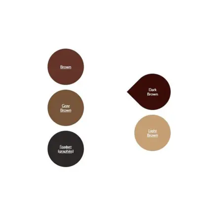 LUCAS COSMETICS Краска-гель для бровей в тубе, тон коричневый / IKKI brown 15 мл - 4