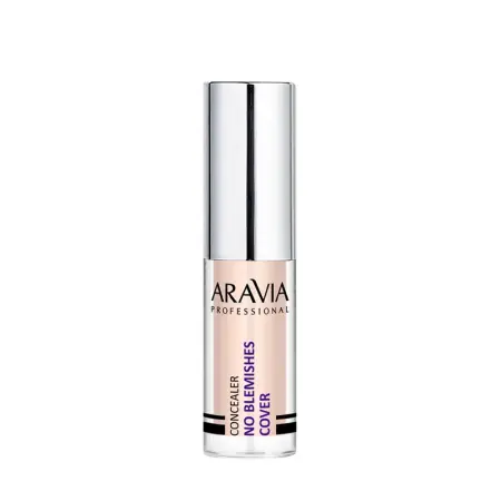 ARAVIA Professional Консилер стойкий водоотталкивающий для коррекции несовершенств, 04 / concealer NO BLEMISHES COVER 5 мл - 1