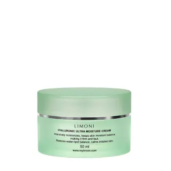 LIMONI Крем ультраувлажняющий с гиалуроновой кислотой для лица / Hyaluronic Ultra Moisture Cream 50 мл, фото 2