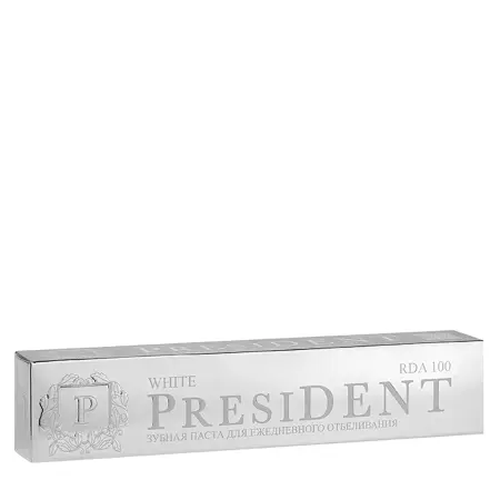 PRESIDENT Паста зубная / Wthite 75 гр - 2