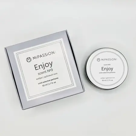 MIPASSIONcorp Духи твердые, амбра, дубовый мох / Enjoy MiPASSiON 50 мл - 2