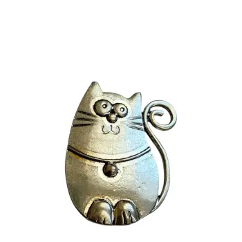 Брошь "Месье Кот"