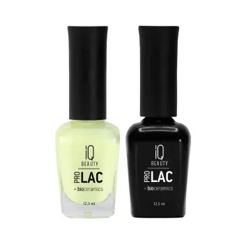 IQ BEAUTY 029 лак для ногтей укрепляющий с биокерамикой / Nail polish PROLAC + bioceramics 12.5 мл, фото 4