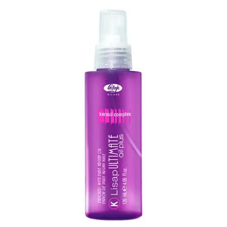 LISAP MILANO Масло для выпрямления вьющихся волос / Ultimate Keratin Oil Plus 120 мл - 1