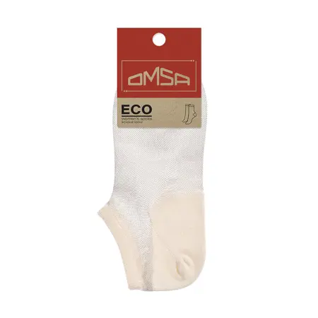 OMSA Носки суперукороченные Creme 35-38 / ECO 251 - 1