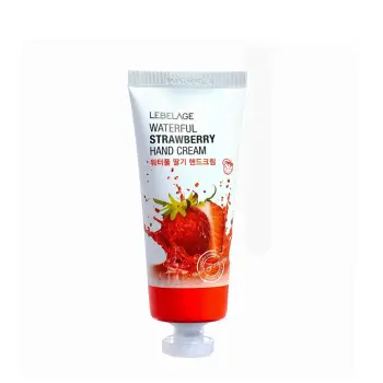 Крем увлажняющий для рук с экстрактом клубники / Lebelage Waterful Strawberry Hand Cream 100 мл