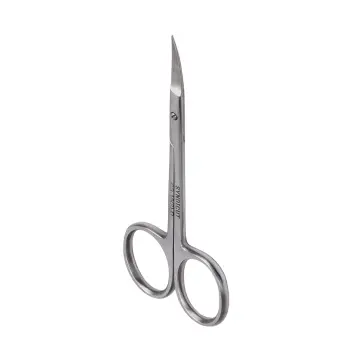 Ножницы для кожи CS-1/8(2)-D (CVD), изогнутые матовые