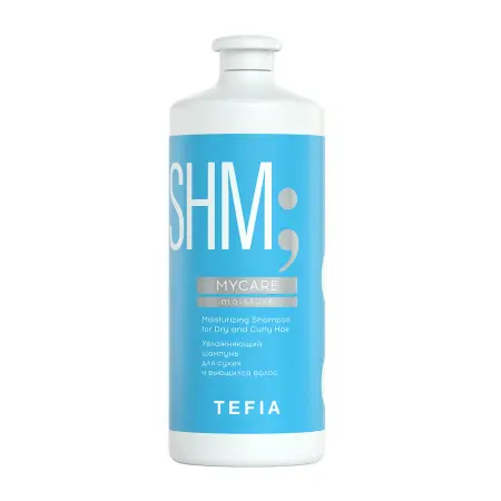 TEFIA Шампунь увлажняющий для сухих и вьющихся волос / Mycare MOISTURE 1000 мл - 1