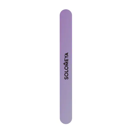 SOLOMEYA Пилка для натуральных и искусственных ногтей 180/180 Лаванда / Lavender Mylar Nail File - 1