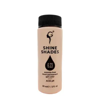 GERA Professional 6.23 гель-краситель для волос без аммиака / Shine Shades 60 мл, фото 2