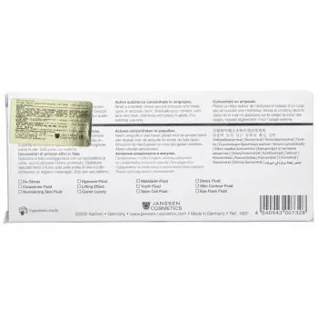 JANSSEN COSMETICS Сыворотка-лифтинг с пептидами, в ампулах / Skin Contour Fluid 7*2 мл, фото 2