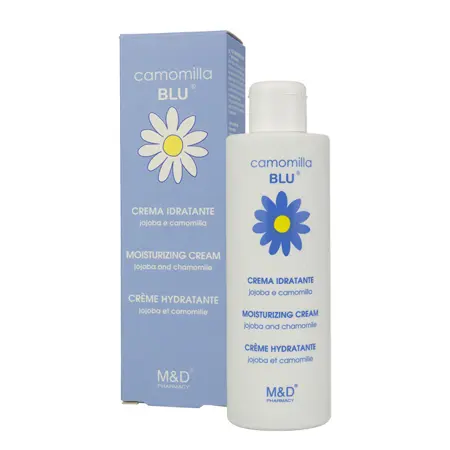 CAMOMILLA BLU Крем для тела для чувствительной кожи для взрослых и детей 0+ / Moisturizing cream jojoba and chamomile 200 мл - 2