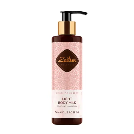 ZEITUN Молочко успокаивающее легкое для тела Ритуал нежности / Caress 200 мл - 1