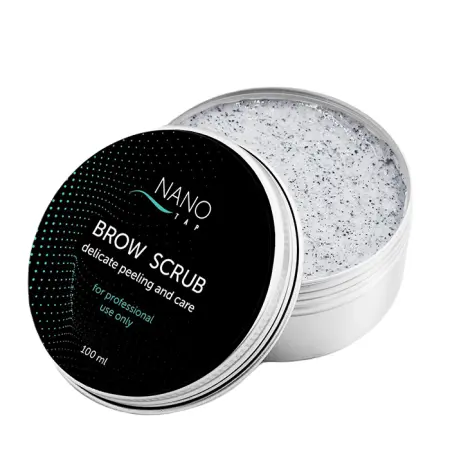 NANO TAP Скраб для бровей / Brow Scrub NanoTap 100 мл - 1