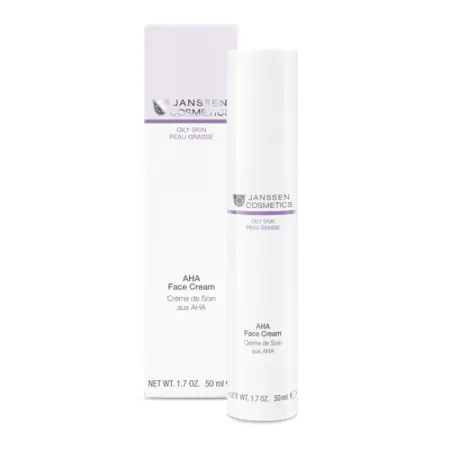 JANSSEN COSMETICS Крем легкий активный с фруктовыми кислотами / AHA Face Cream OILY SKIN 50 мл - 2