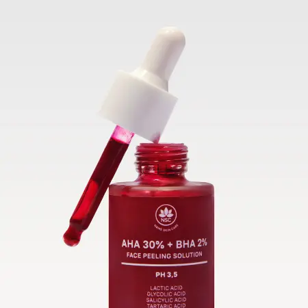 NAME SKIN CARE Пилинг кислотный для лица / AHA 30% + BHA 2% Facial Peeling Solution 30 мл - 3