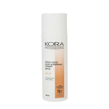 KORA Крем-уход после эстетических процедур SPF15 / KORA PROFESSIONAL 150 мл - 1