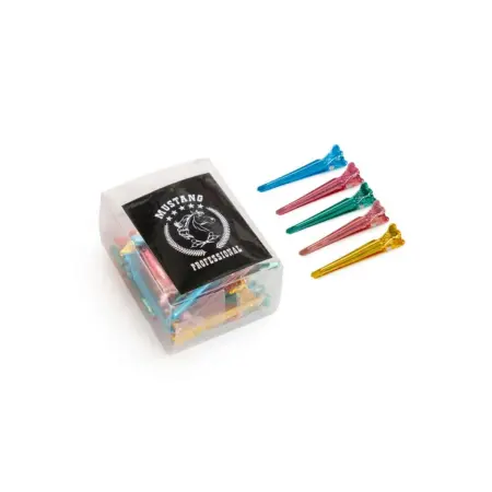 MUSTANG PROFESSIONAL (США) Зажимы мини Mustang ZMMC01 - 48 шт/уп - 1