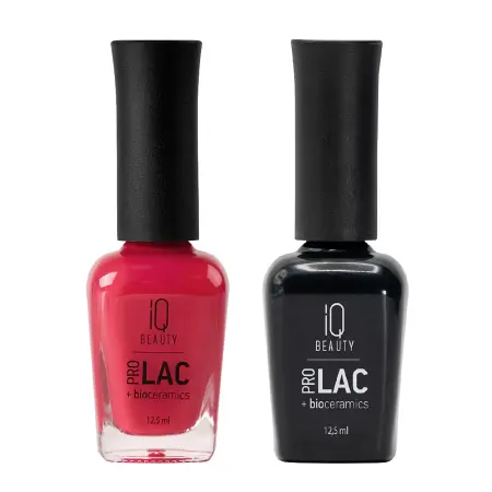 IQ BEAUTY 134 лак для ногтей укрепляющий с биокерамикой / Nail Polish PROLAC+bioceramics 12,5 мл - 3
