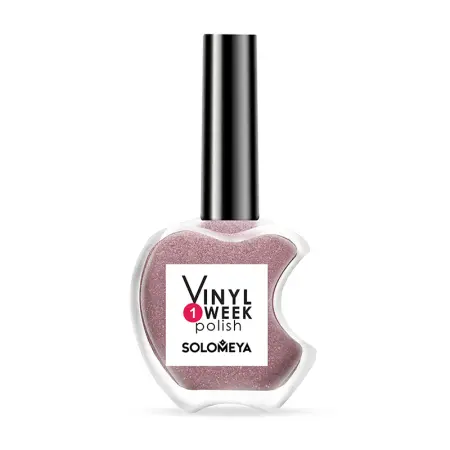 SOLOMEYA 10 лак недельный для ногтей / One Week Vinyl Polish Rose Quartz 13 мл - 1