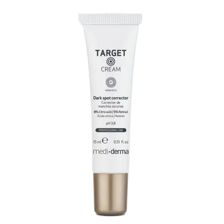 MEDI+DERMA Крем корректор темных пятен липосомальный / TARGET Cream dark spot corrector 15 мл - 1