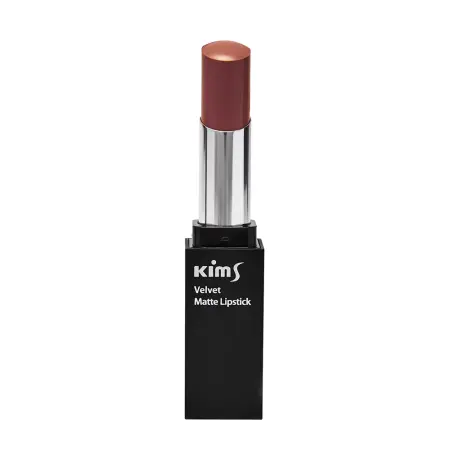 KIMS Помада матовая вельветовая для губ / Velvet Matte Lip Stick Dry Rose 5 гр - 1