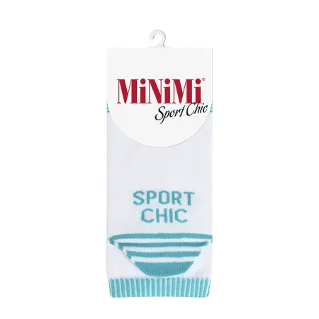 MINIMI Носки укороченные Bianco 39-41 / MINI SPORT CHIC 4302 - 1