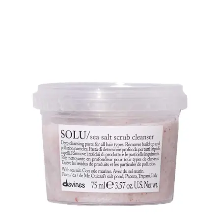 DAVINES SPA Скраб с морской солью для волос и кожи головы / SOLU travel 75 мл - 1