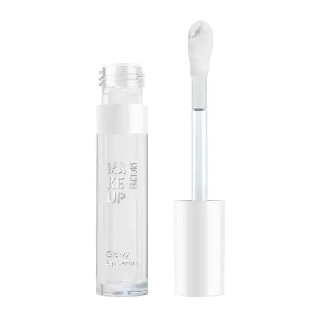 MAKE UP FACTORY Блеск-масло для губ, 10 ванильное небо / Glowy Lip Serum 4,5 мл - 2