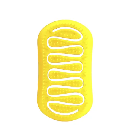 SOLOMEYA Расческа для сухих и влажных волос с ароматом лимона мини / Aroma Brush for Wet&Dry hair Lemon mini - 1