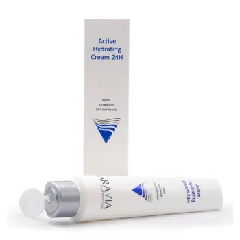 ARAVIA Professional Крем для лица активное увлажнение Active Hydrating Cream 24H, 100мл., фото 3