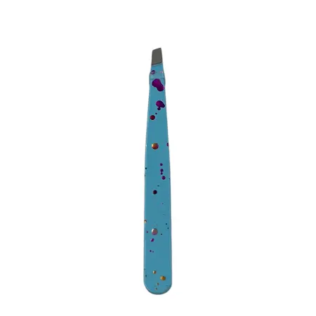 NOELL ART Professional Пинцет косметический голубой №230 / Noell ART - 1